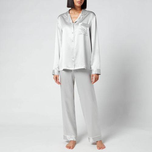 ESPA Silk Pyjamas - Silver -...