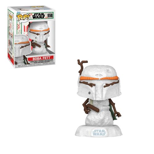 Star Wars Snowman Boba Fett...