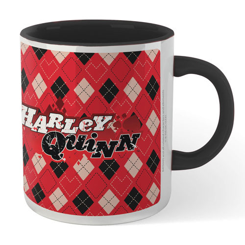 Harley Quinn Comic Mug - Black