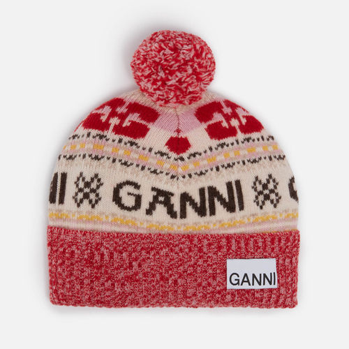 Ganni Logo-Intarsia...