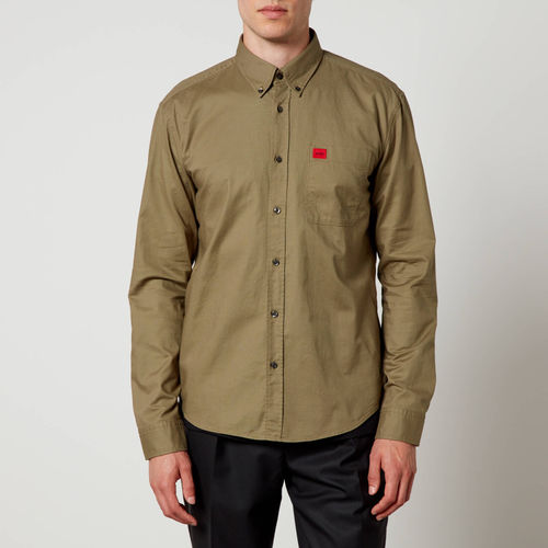 HUGO Evito Button-Down Cotton...