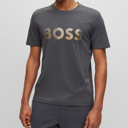 BOSS Green Tee 1 Logo Cotton...