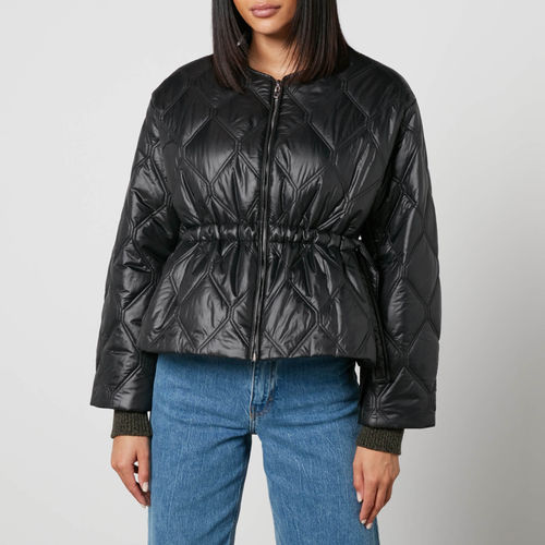 Ganni Quilted Shell Jacket -...