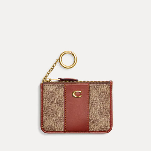 Coach Leather Signature Mini...