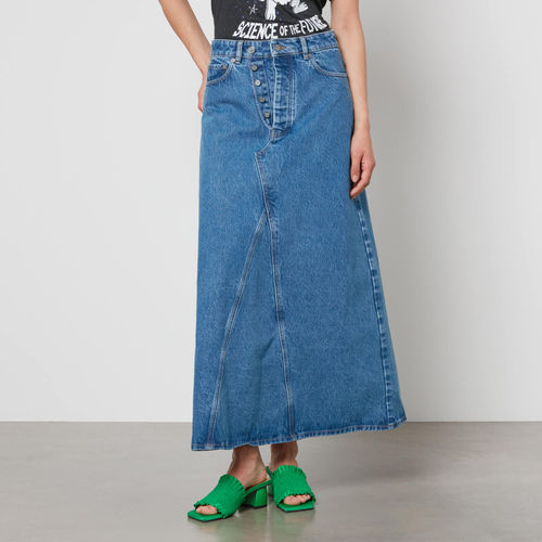 Ganni Organic Denim Maxi...