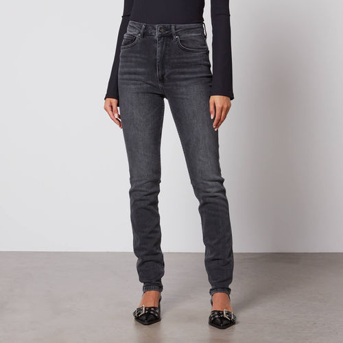 Anine Bing Beck Stretch-Denim...