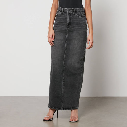 Good American Tube Denim Maxi...