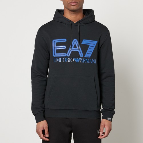 EA7 Oversized Logo Cotton...