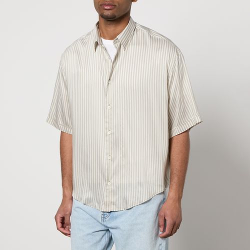 AMI Boxy Cotton-Poplin Shirt...