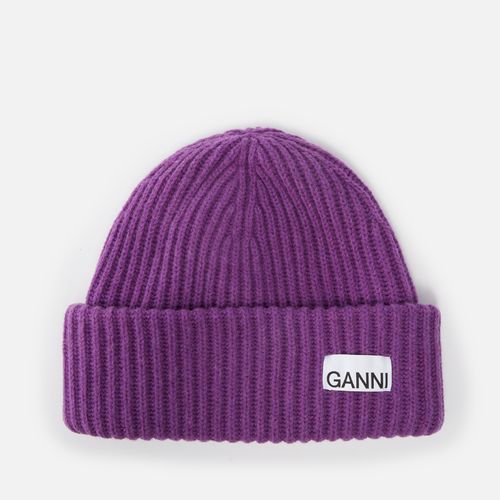 Ganni Structured Rib-Knit...