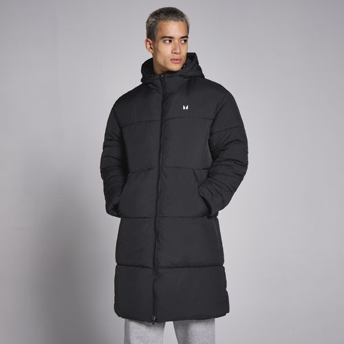 MP Herren Lange Steppjacke – Schwarz - M