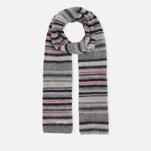 Ganni Striped Soft Wool-Blend...