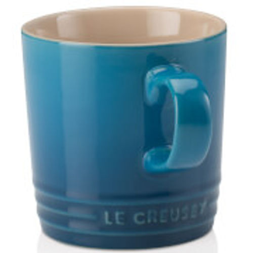 Le Creuset Stoneware Grand Mug 400ml Flint Compare Port The glossy mug is detailed with three concentric rings and le creuset branding. port magazine