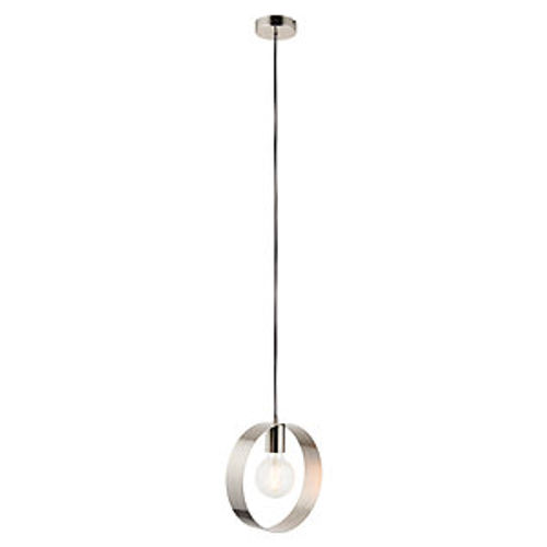 Hoop Pendant Light Brushed...