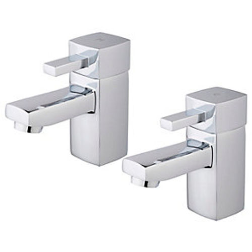 Wickes Yaran Chrome Lever Bath Taps