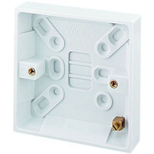 Wickes 1 Gang Pattress Box -...