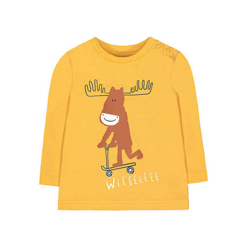 mustard moose t-shirt