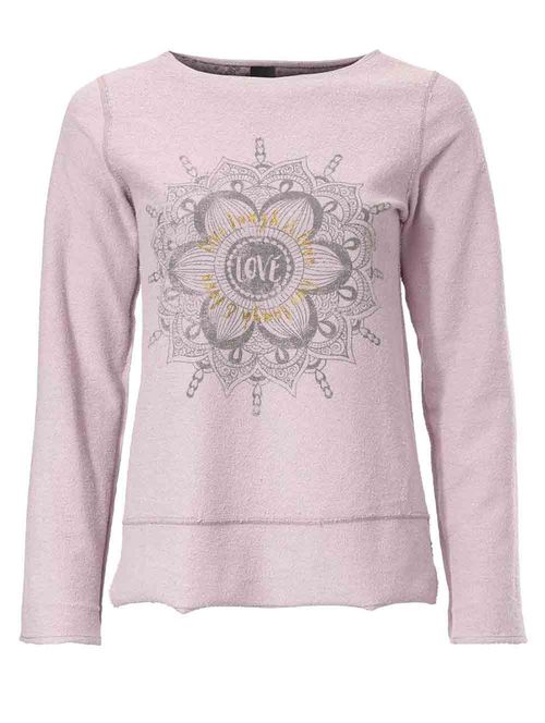 Damen Sweatshirt in mauve