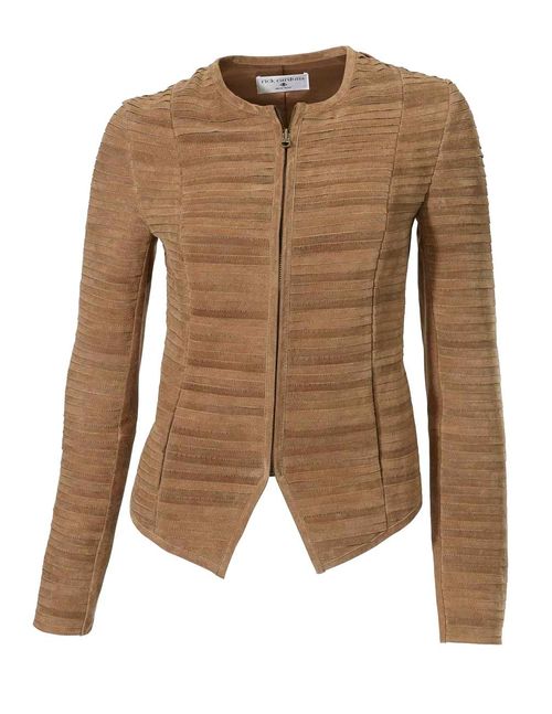 Damen Jacke Lederjacke...