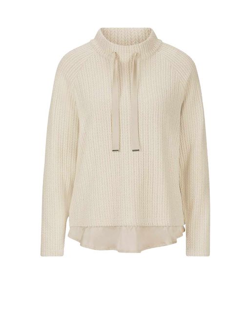 Damen Pullover Pulli 2-in-1...