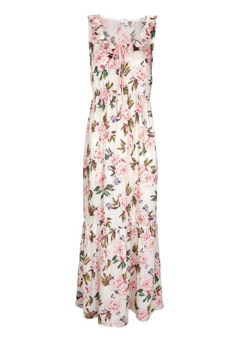 Damen Kleid lang Maxikleid ...