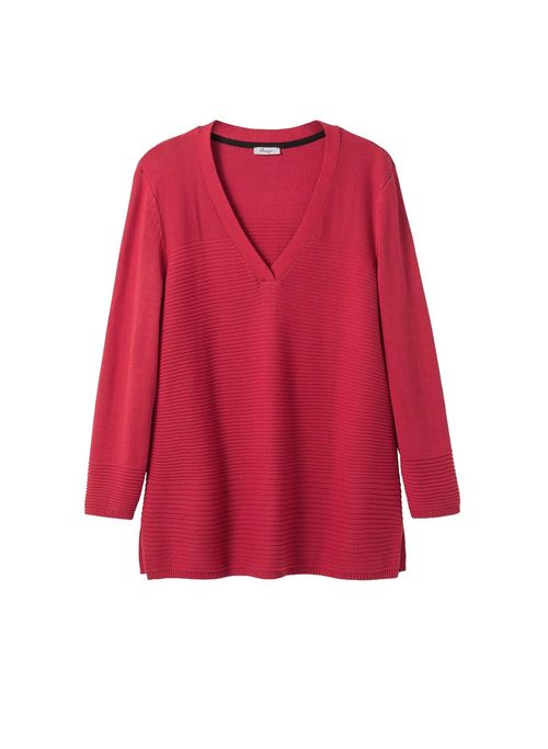 Struckturmuster-Pullover,...