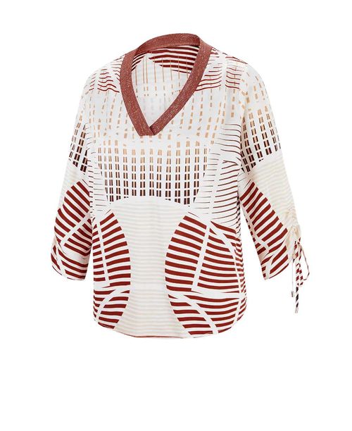 Damen Druckbluse,...