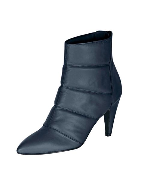 HEINE Leder Stiefelette marine