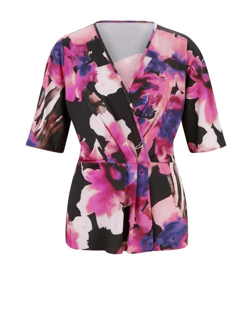 Damen Wickelshirt,...