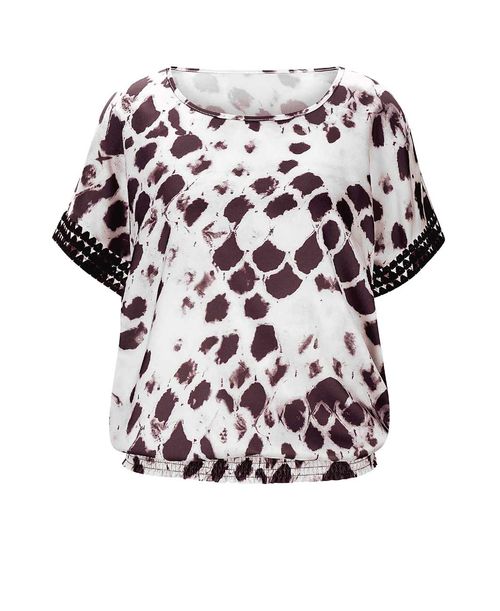 Designer-Druckbluse,...