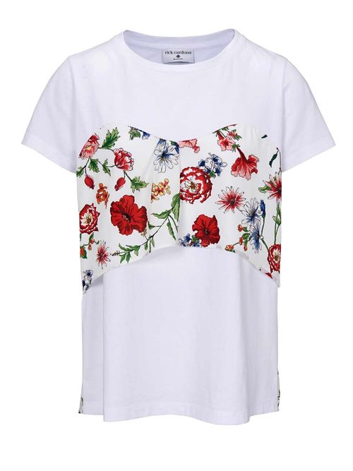 Damen Shirt Kurzarm weiß...