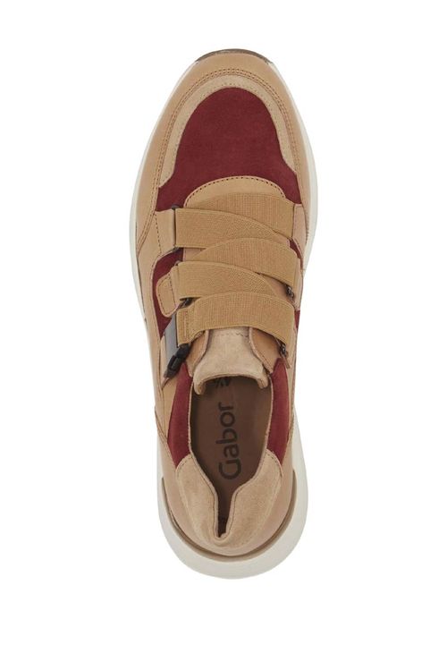 GABOR Damen Sneaker camel-rot
