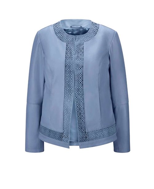 Damen Lederjacke Lederblazer...