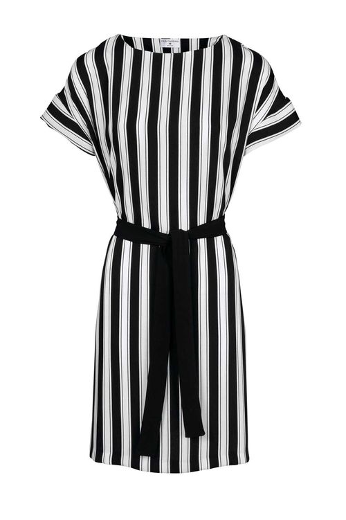 Heine Kleid, schwarz-weiß...