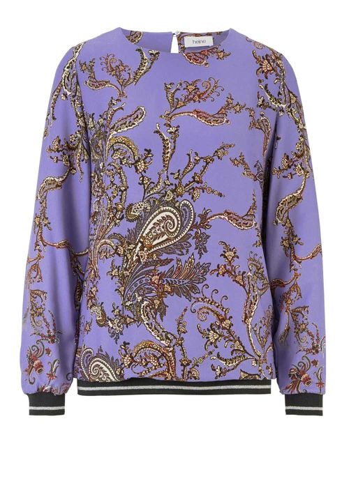 HEINE Damen Bluse 42 Lila...