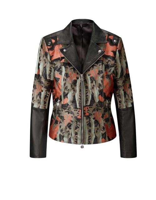 Damen Jacke Leder Lammnappa...