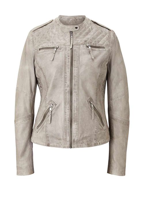 Damen Jacke Lederjacke kurz...
