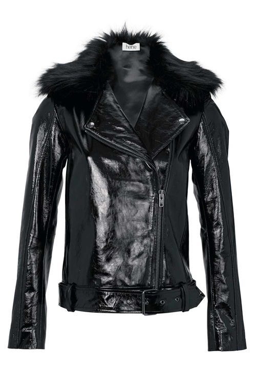 Heine Bikerjacke mit...