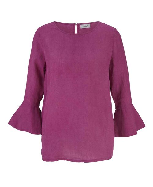 HEINE Damen Leinenbluse m....