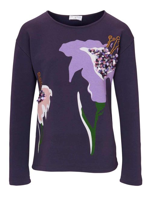 Damen Sweatshirt lila