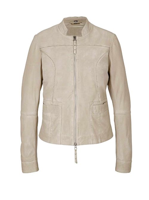 Damen Jacke Lederjacke echtes...
