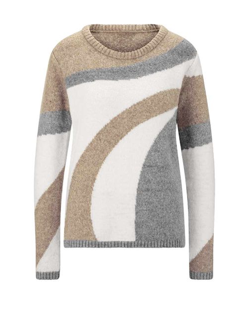 Damen Strickpullover mit...