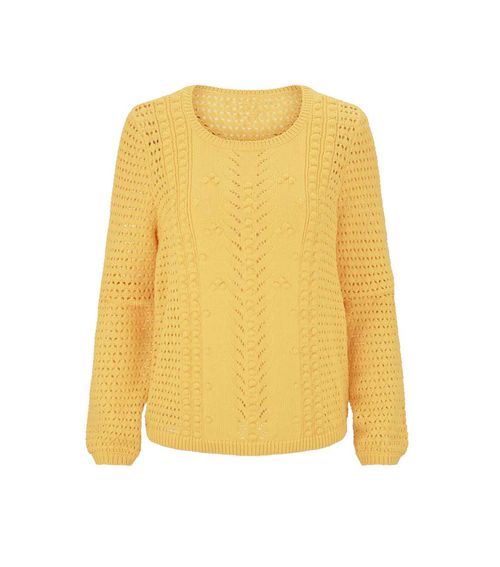 Designer-Ajourmusterpullover,...
