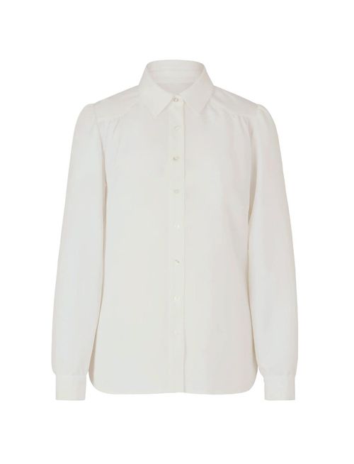 Designer-Bluse m. Puffärmeln,...