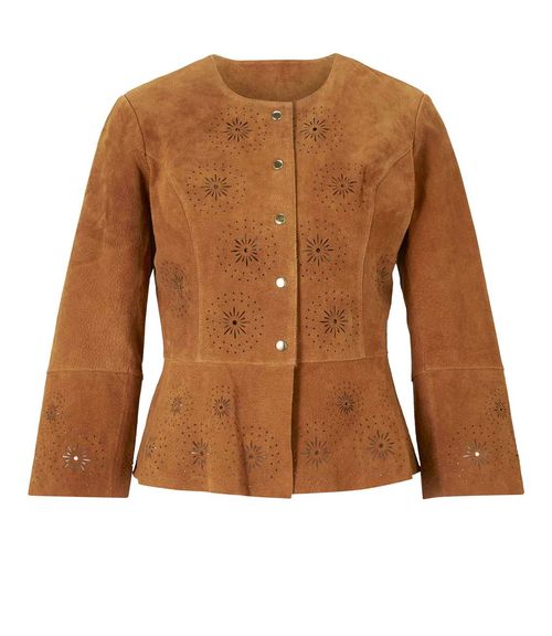Damen Lederjacke echtes Leder...