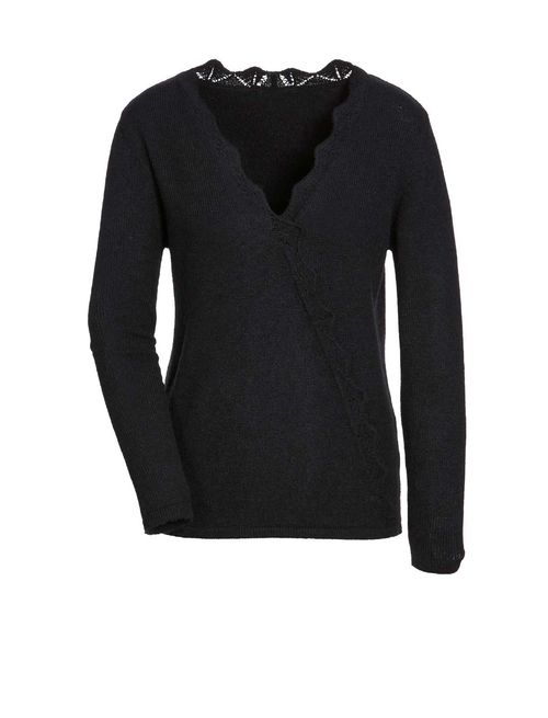 Damen Pullover, schwarz