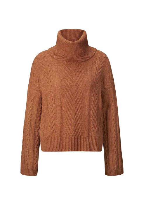 Damen Rollkragenpullover mit...