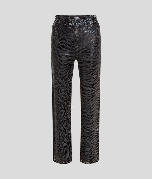 Karl Lagerfeld, Gerade Jeans...