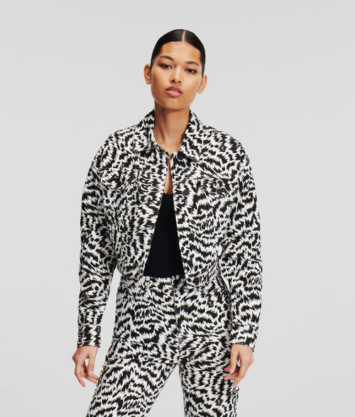 Karl Lagerfeld, Zebra-print...