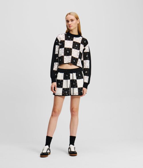 Karl Lagerfeld, Häkelshorts,...